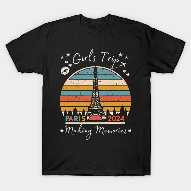 Paris t-shirt eiffel tower for girls best sale